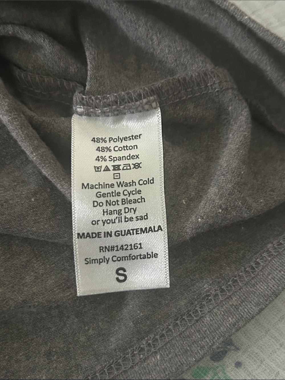 Lularoe Julia Women's Gray Crewneck Midi Dress - Casual Stretch Knit - Picture 4 of 4